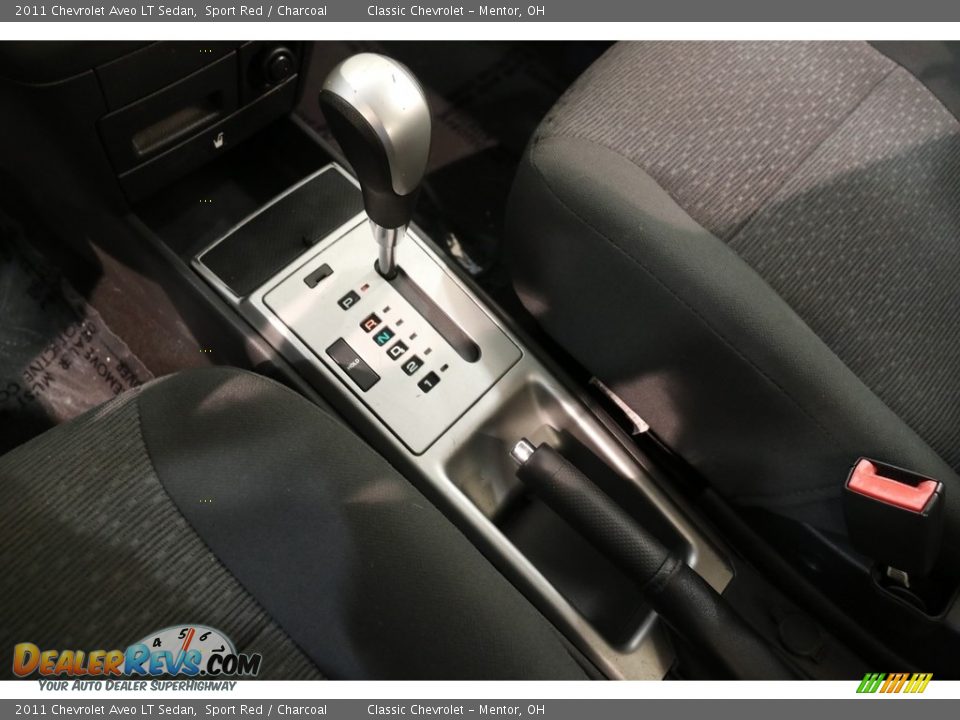 2011 Chevrolet Aveo LT Sedan Sport Red / Charcoal Photo #13