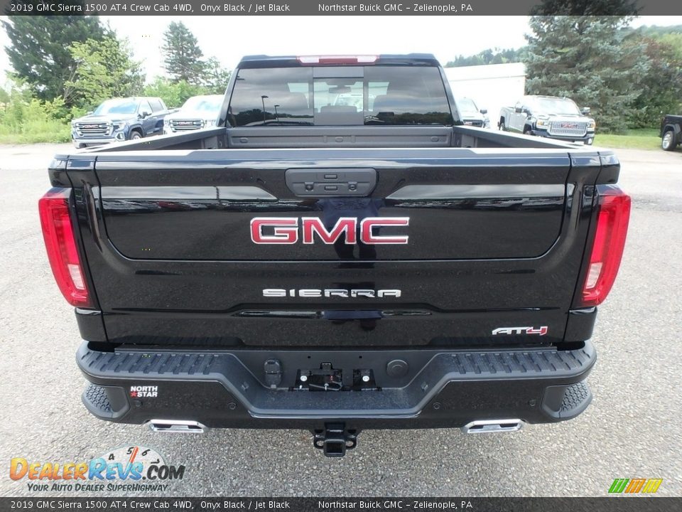 2019 GMC Sierra 1500 AT4 Crew Cab 4WD Onyx Black / Jet Black Photo #6