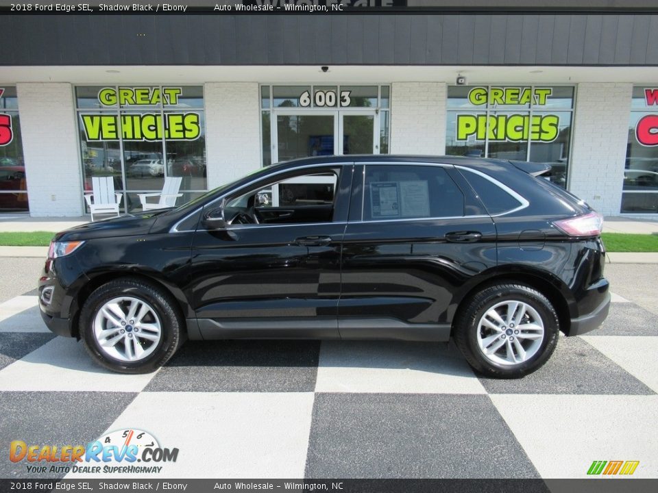 2018 Ford Edge SEL Shadow Black / Ebony Photo #1