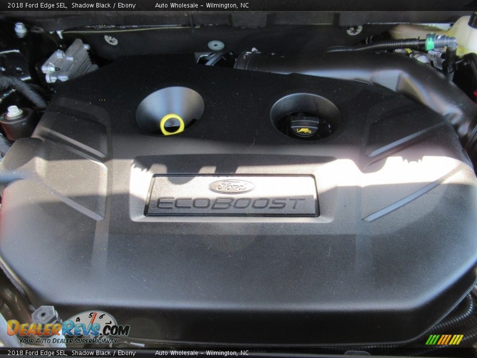 2018 Ford Edge SEL Shadow Black / Ebony Photo #6