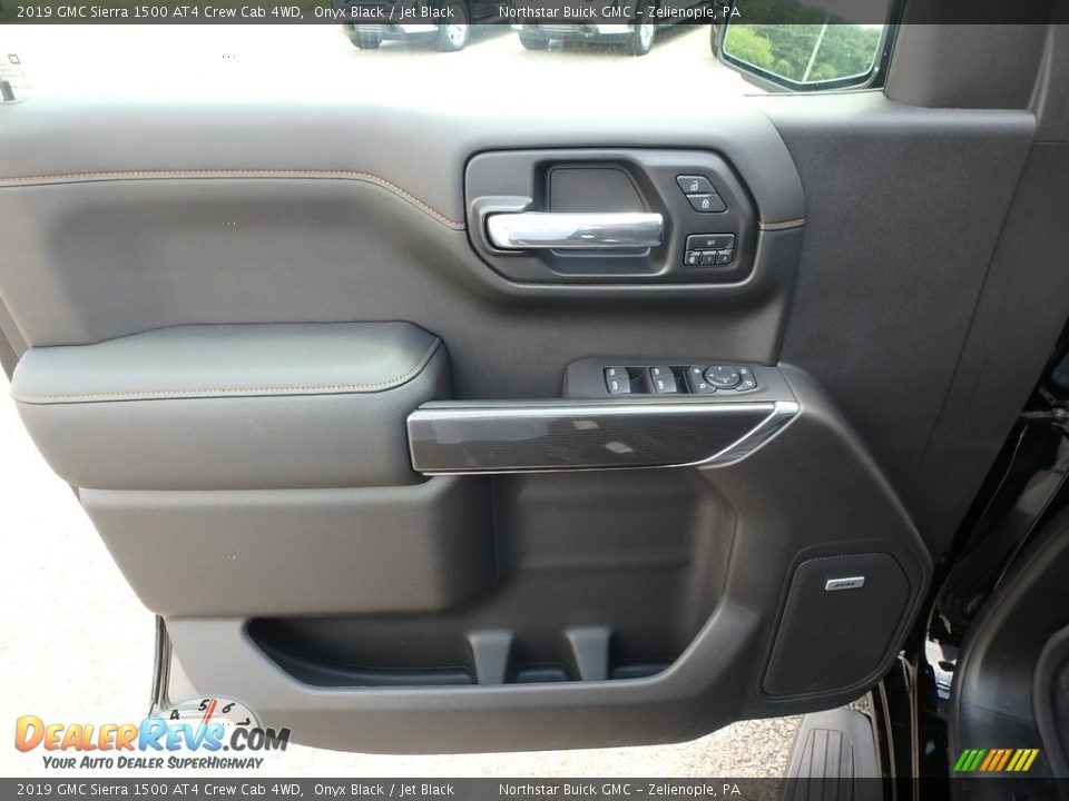 Door Panel of 2019 GMC Sierra 1500 AT4 Crew Cab 4WD Photo #13