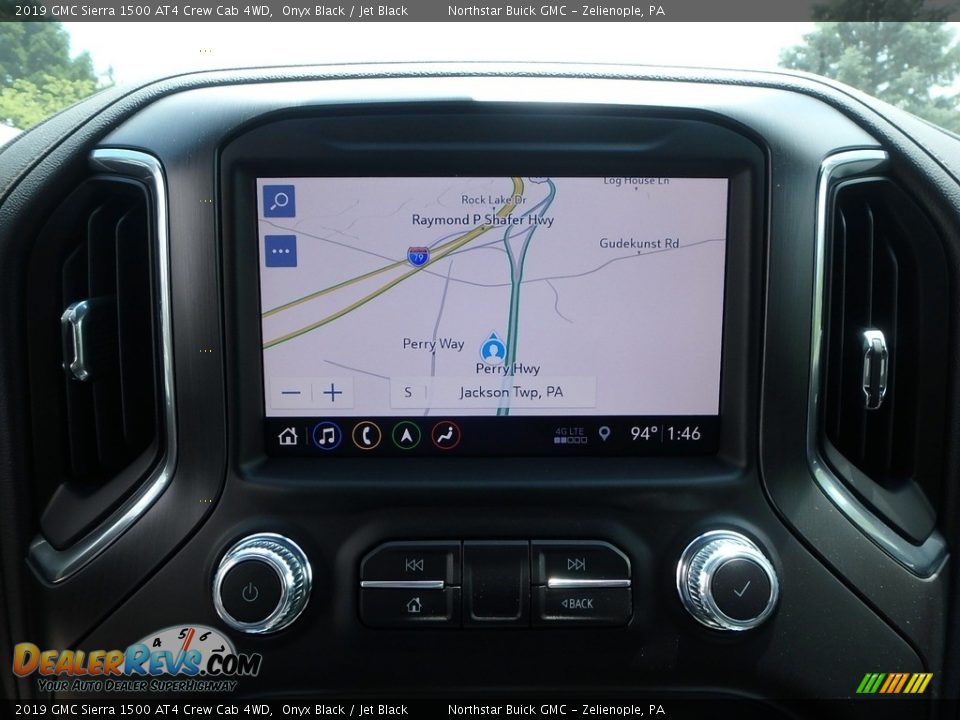 Navigation of 2019 GMC Sierra 1500 AT4 Crew Cab 4WD Photo #18