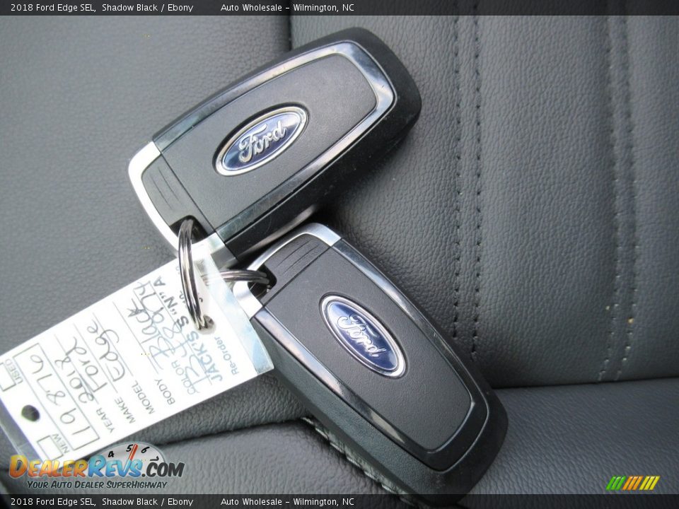 2018 Ford Edge SEL Shadow Black / Ebony Photo #20