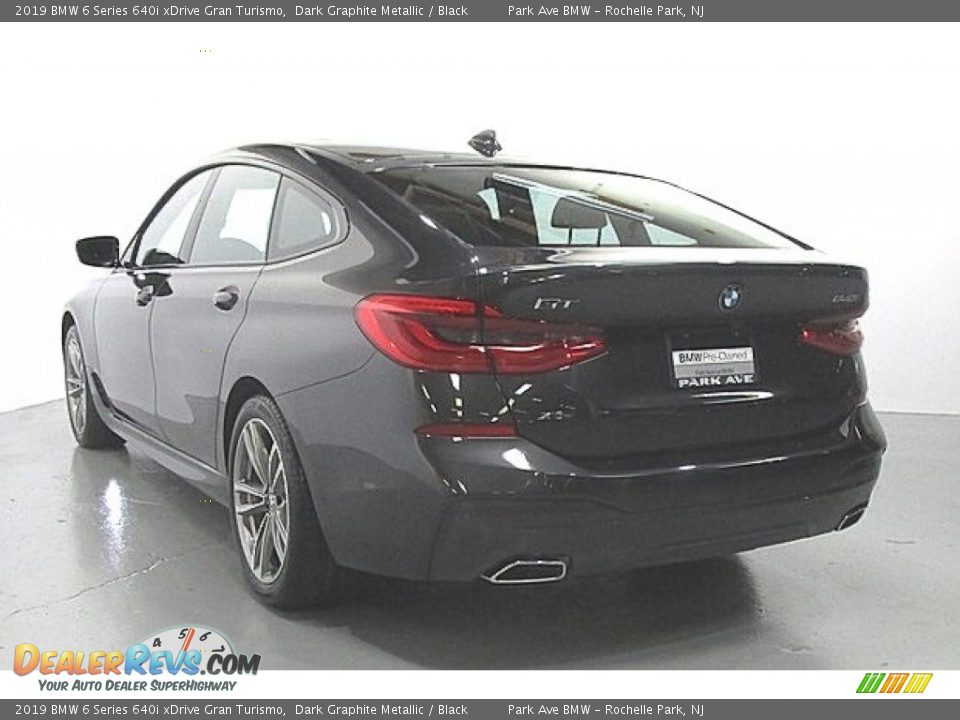 2019 BMW 6 Series 640i xDrive Gran Turismo Dark Graphite Metallic / Black Photo #2