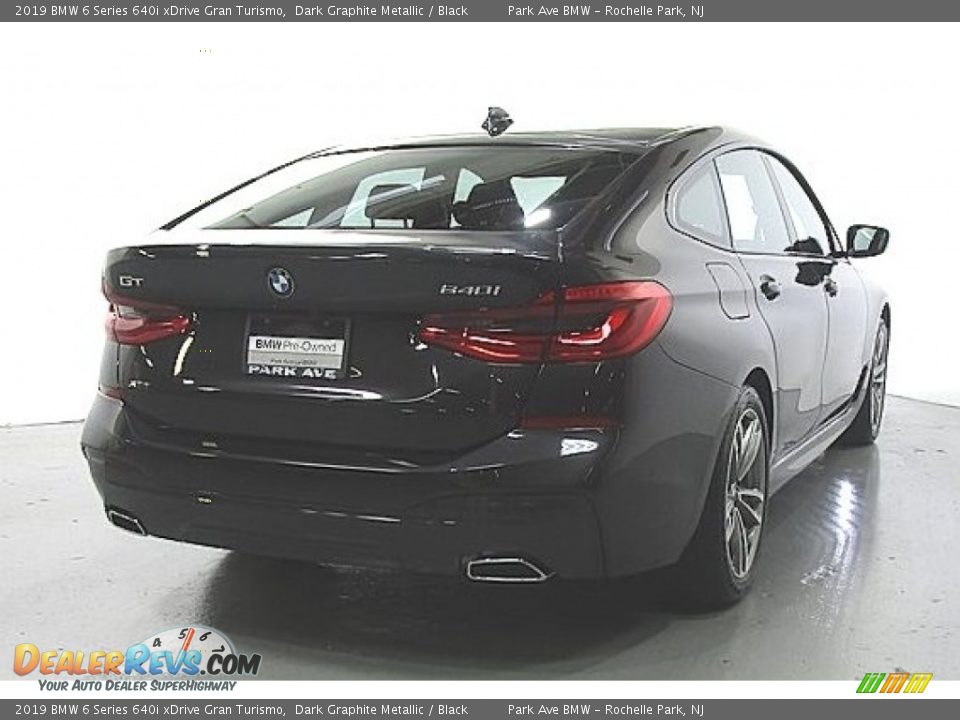 2019 BMW 6 Series 640i xDrive Gran Turismo Dark Graphite Metallic / Black Photo #4