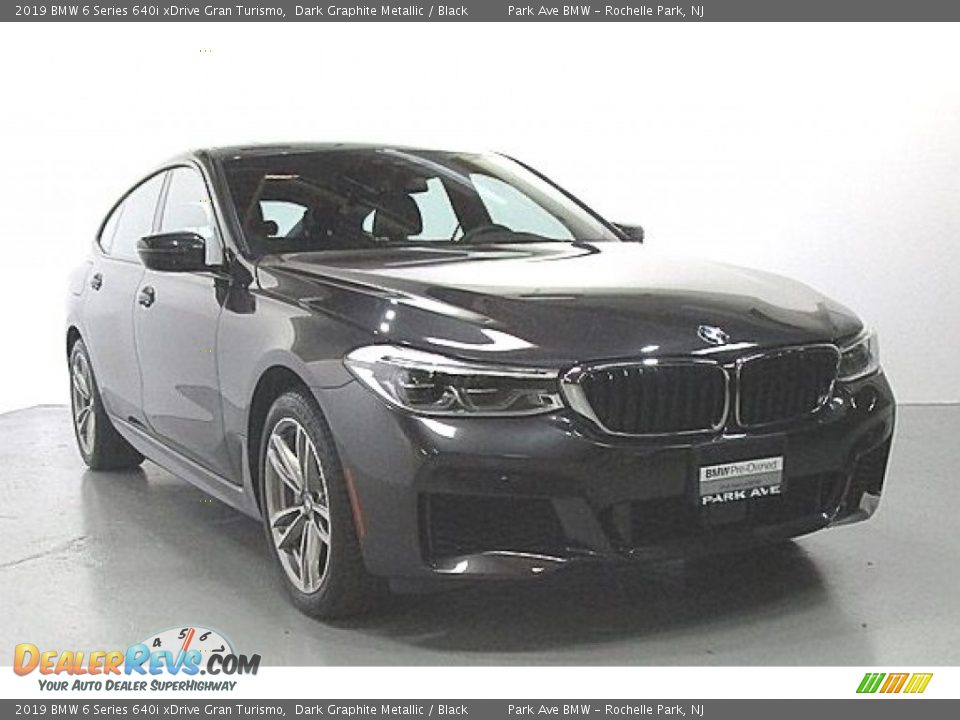2019 BMW 6 Series 640i xDrive Gran Turismo Dark Graphite Metallic / Black Photo #5