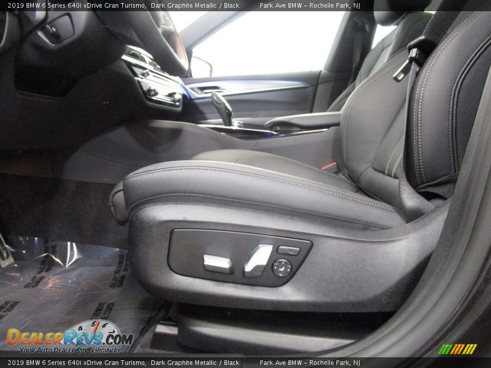 2019 BMW 6 Series 640i xDrive Gran Turismo Dark Graphite Metallic / Black Photo #9