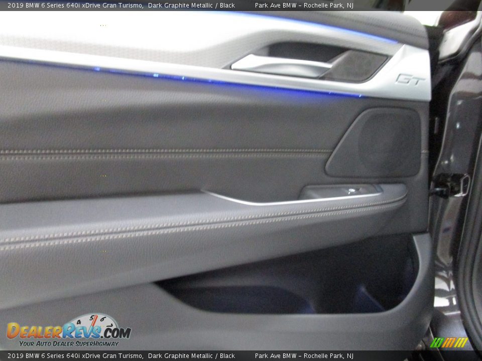 2019 BMW 6 Series 640i xDrive Gran Turismo Dark Graphite Metallic / Black Photo #10