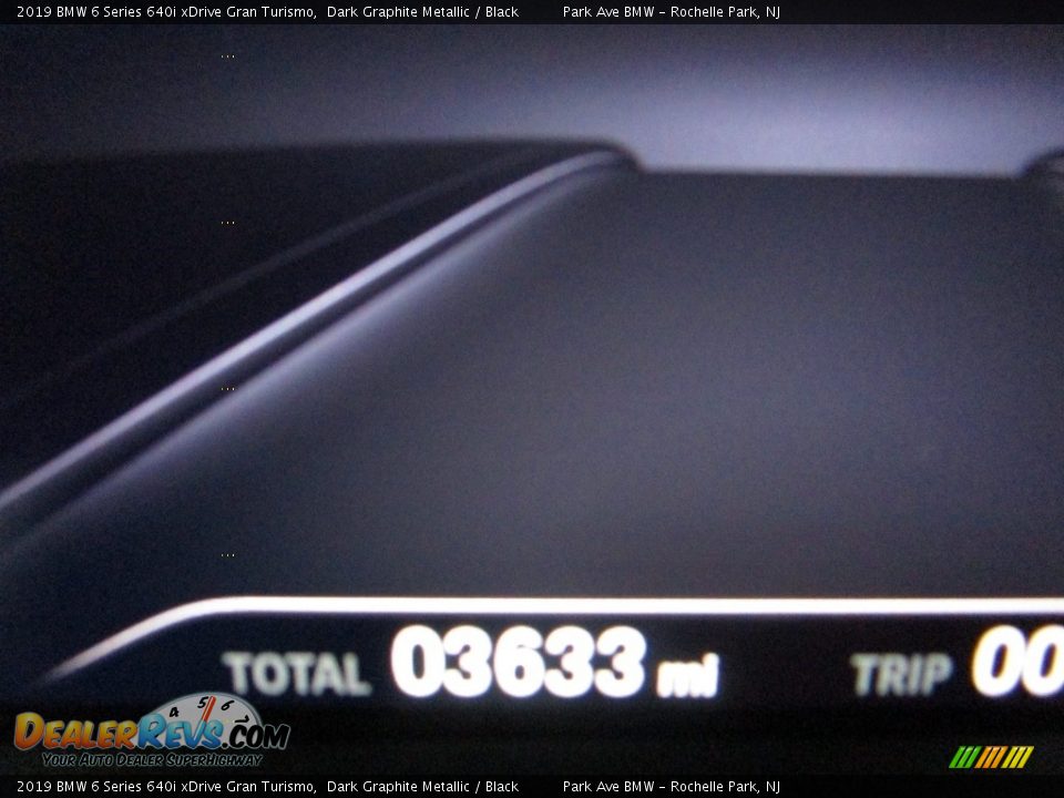 2019 BMW 6 Series 640i xDrive Gran Turismo Dark Graphite Metallic / Black Photo #22