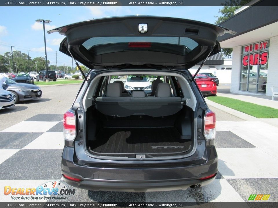 2018 Subaru Forester 2.5i Premium Dark Gray Metallic / Platinum Photo #5