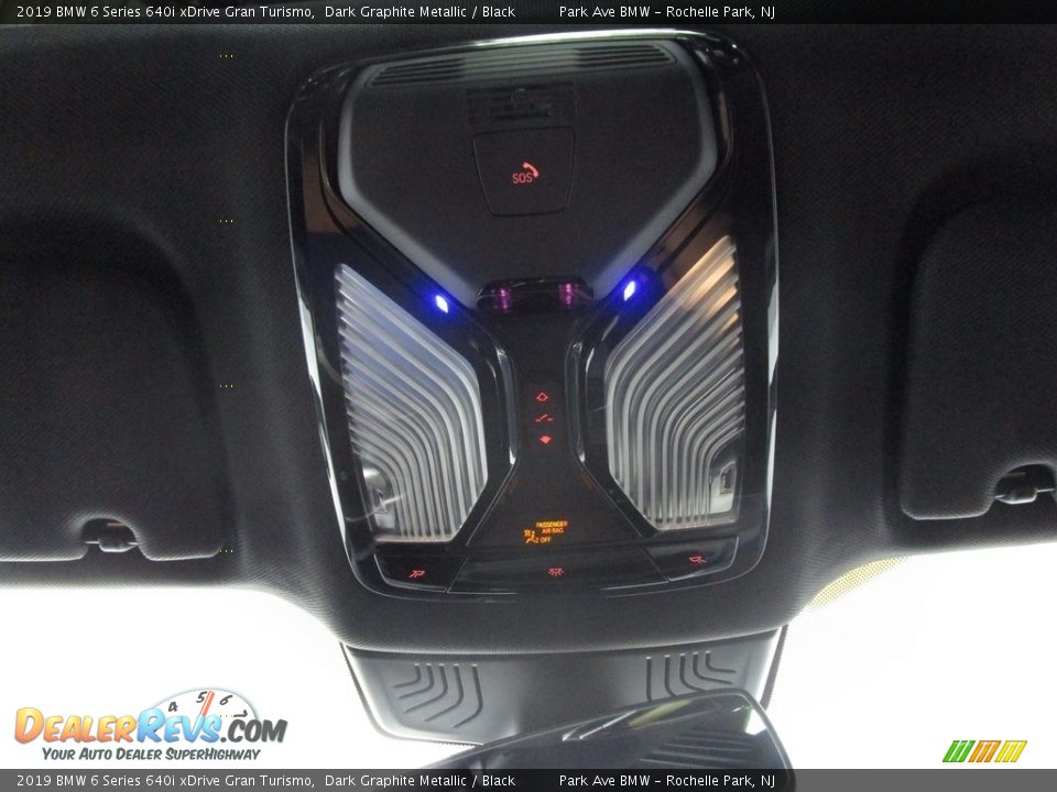 2019 BMW 6 Series 640i xDrive Gran Turismo Dark Graphite Metallic / Black Photo #25