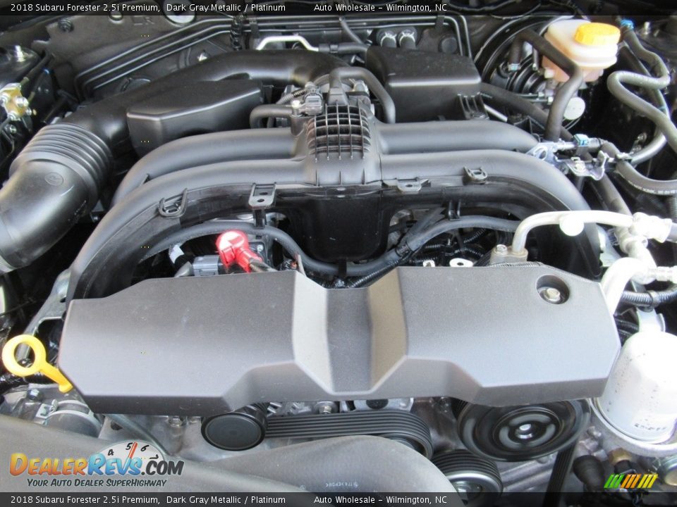 2018 Subaru Forester 2.5i Premium Dark Gray Metallic / Platinum Photo #6
