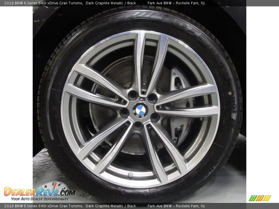 2019 BMW 6 Series 640i xDrive Gran Turismo Dark Graphite Metallic / Black Photo #27