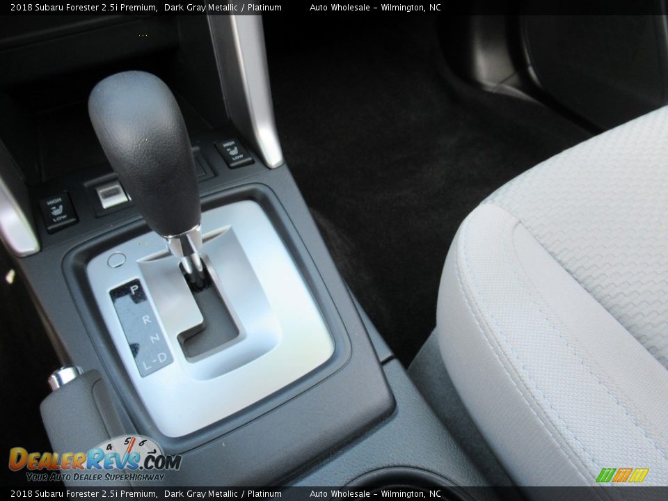 2018 Subaru Forester 2.5i Premium Dark Gray Metallic / Platinum Photo #20
