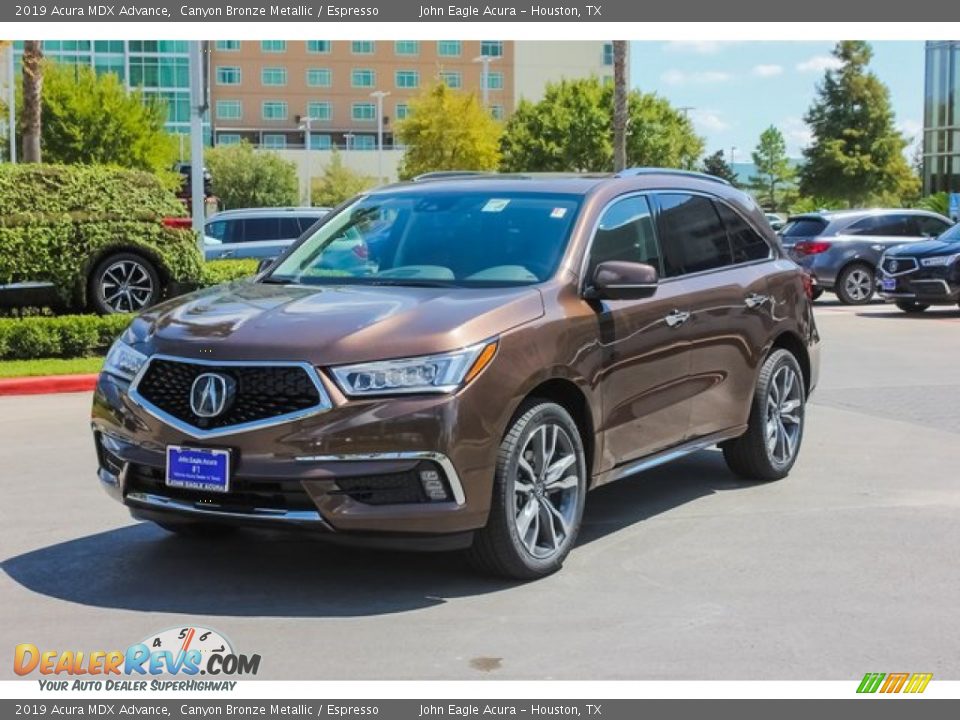 2019 Acura MDX Advance Canyon Bronze Metallic / Espresso Photo #3