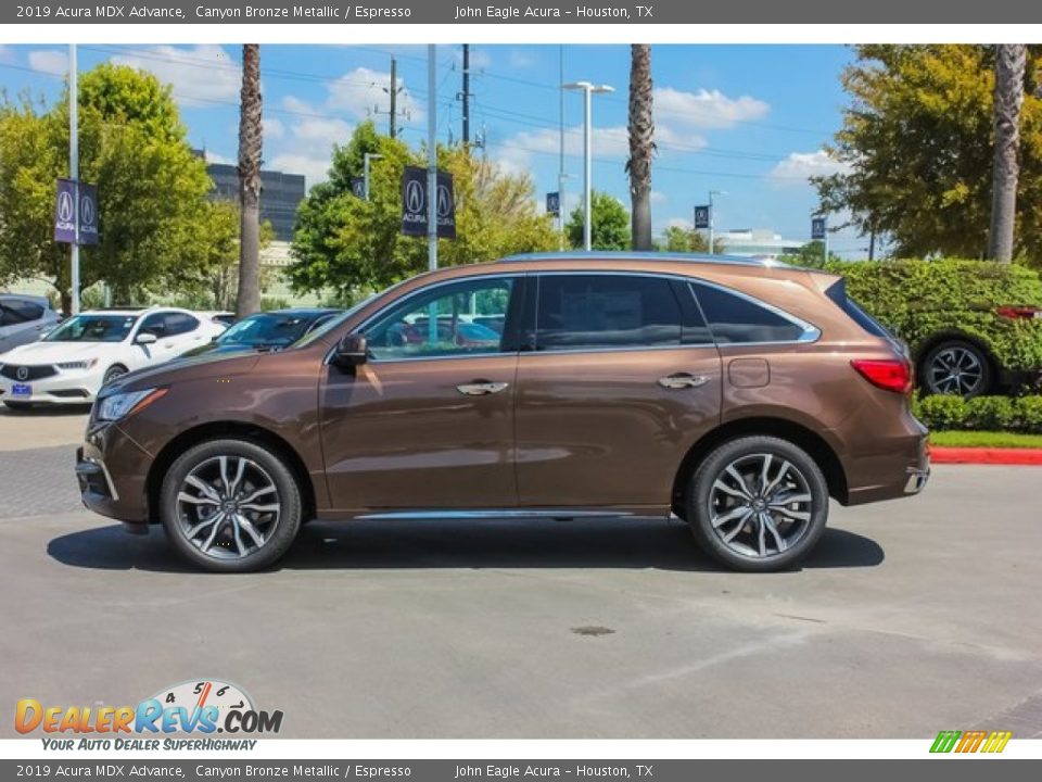 2019 Acura MDX Advance Canyon Bronze Metallic / Espresso Photo #4