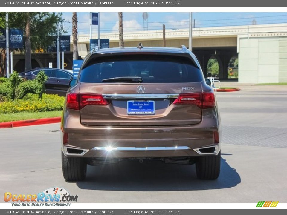 2019 Acura MDX Advance Canyon Bronze Metallic / Espresso Photo #6