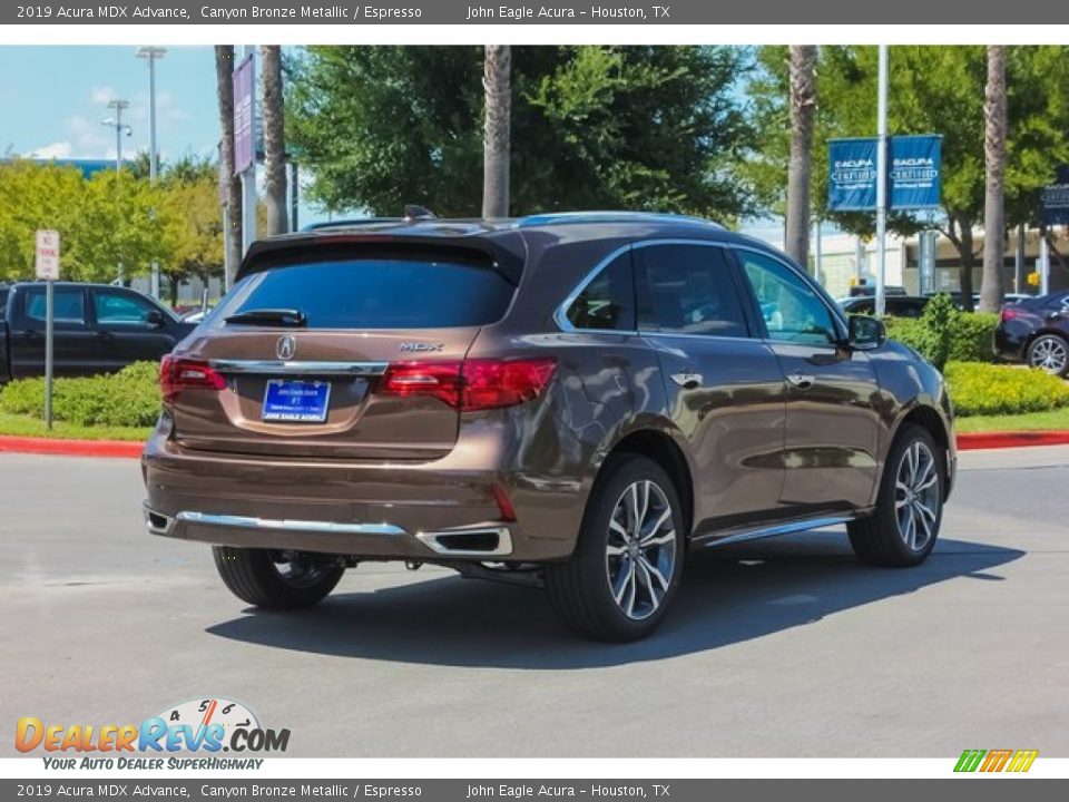 2019 Acura MDX Advance Canyon Bronze Metallic / Espresso Photo #7