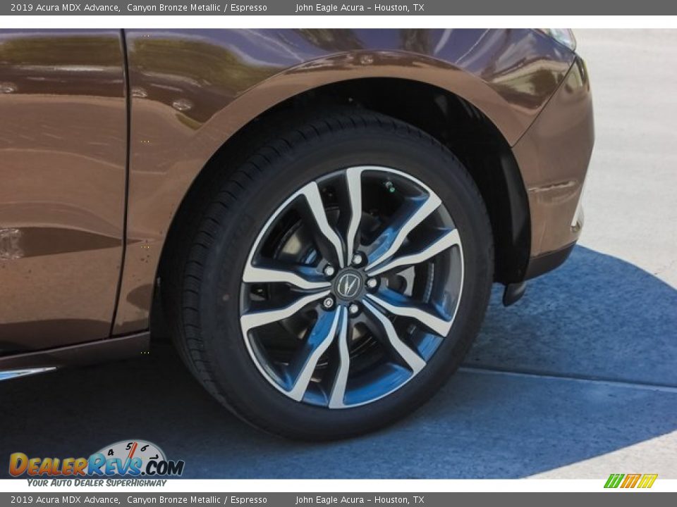 2019 Acura MDX Advance Canyon Bronze Metallic / Espresso Photo #10