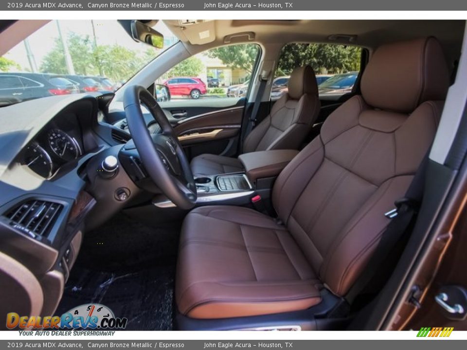 2019 Acura MDX Advance Canyon Bronze Metallic / Espresso Photo #15