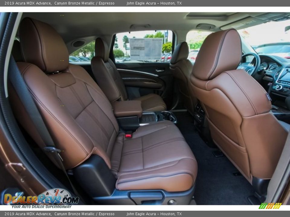 2019 Acura MDX Advance Canyon Bronze Metallic / Espresso Photo #22