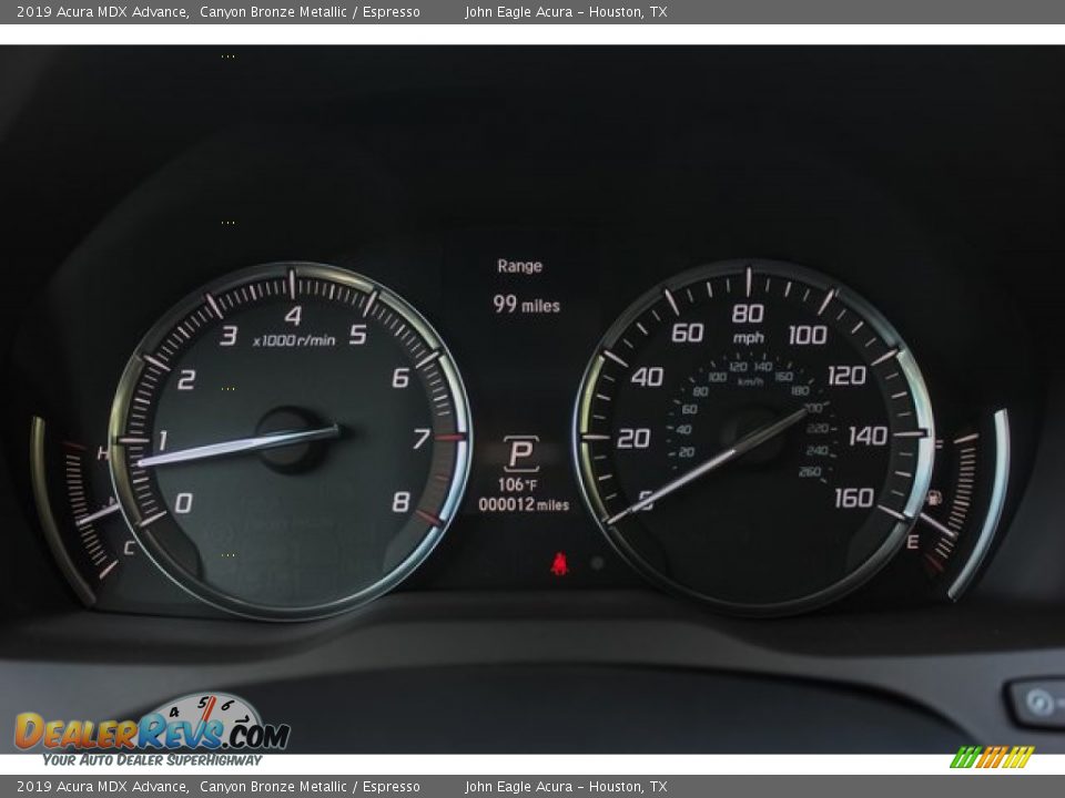 2019 Acura MDX Advance Canyon Bronze Metallic / Espresso Photo #33