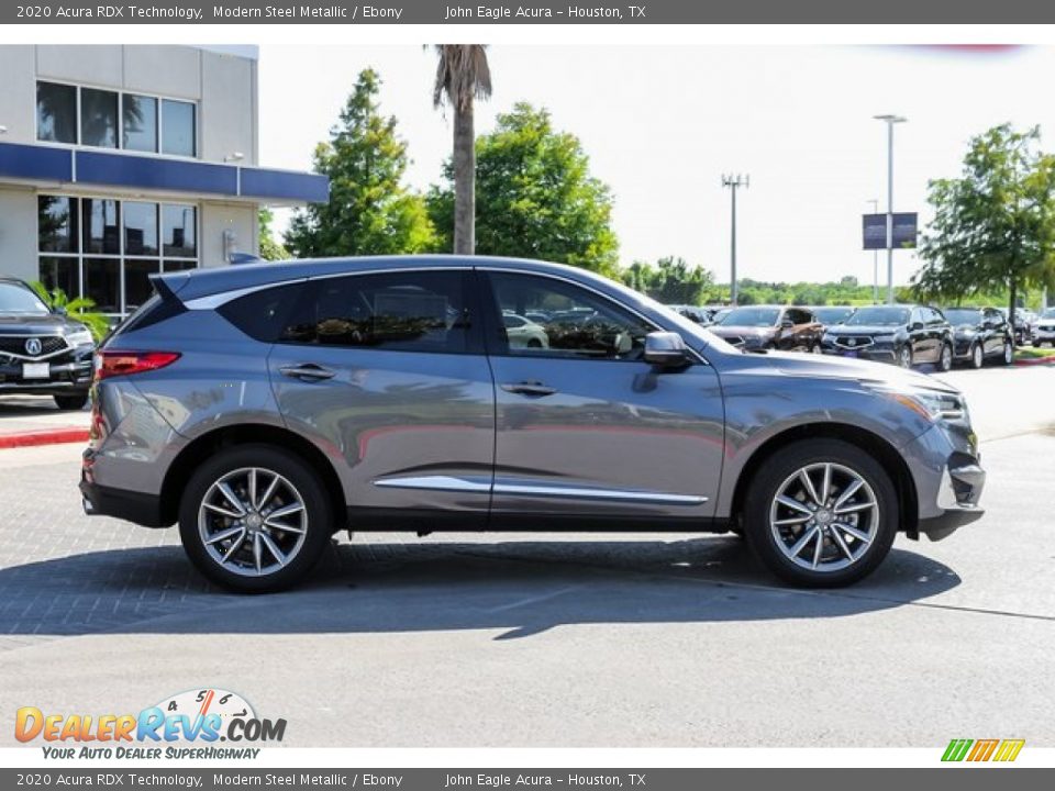 2020 Acura RDX Technology Modern Steel Metallic / Ebony Photo #8
