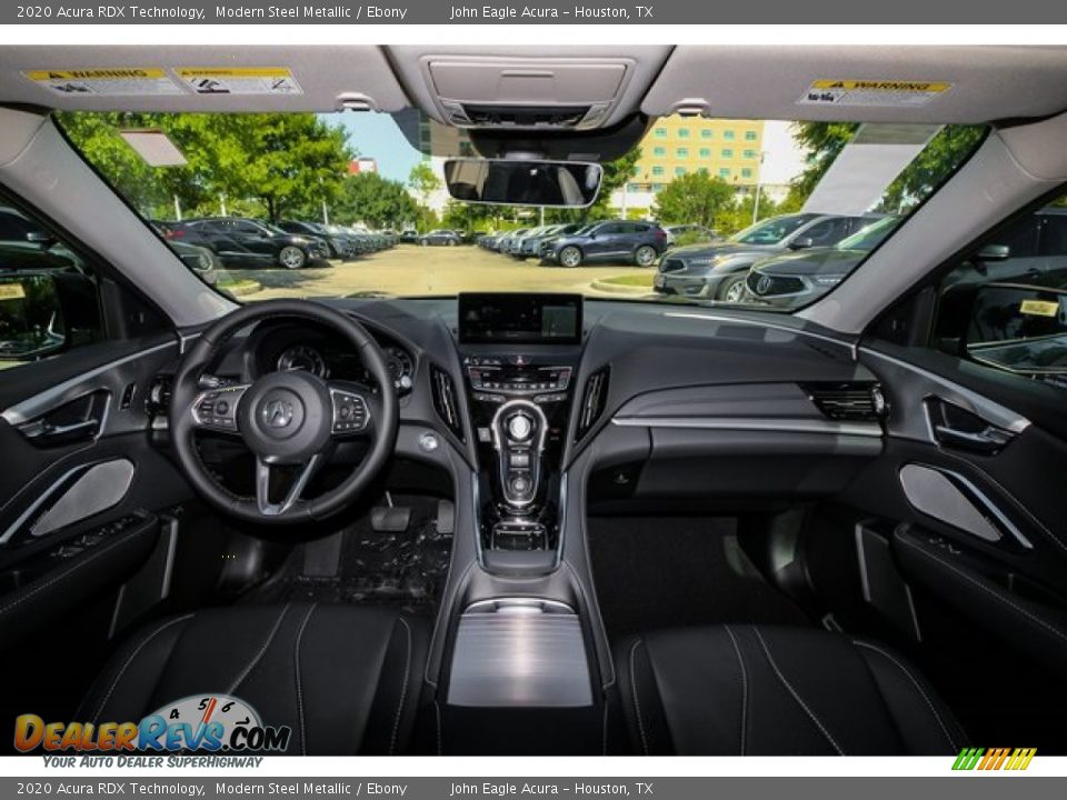 2020 Acura RDX Technology Modern Steel Metallic / Ebony Photo #9