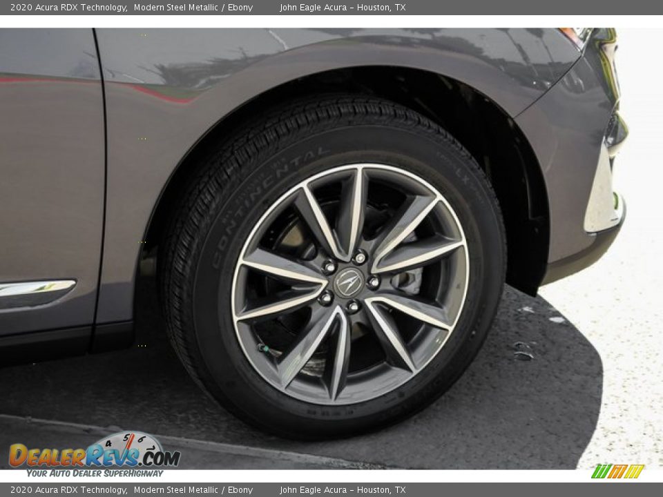 2020 Acura RDX Technology Modern Steel Metallic / Ebony Photo #10