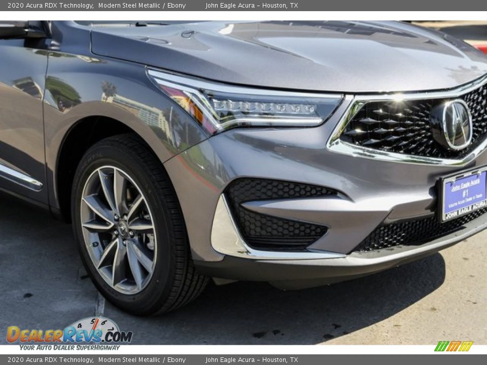 2020 Acura RDX Technology Modern Steel Metallic / Ebony Photo #11