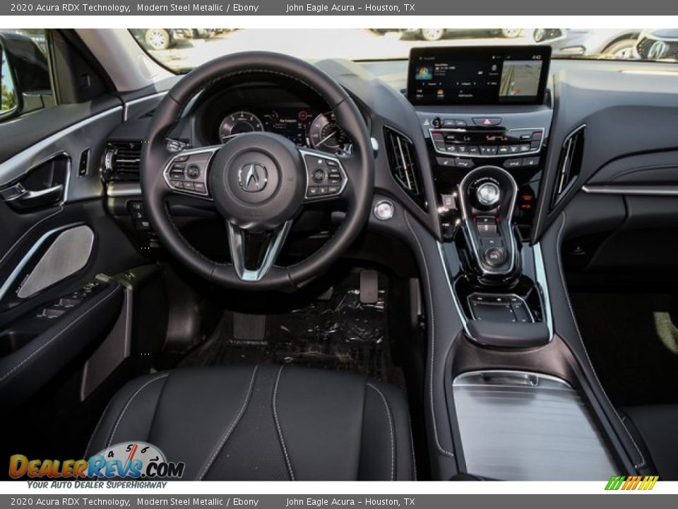 2020 Acura RDX Technology Modern Steel Metallic / Ebony Photo #26