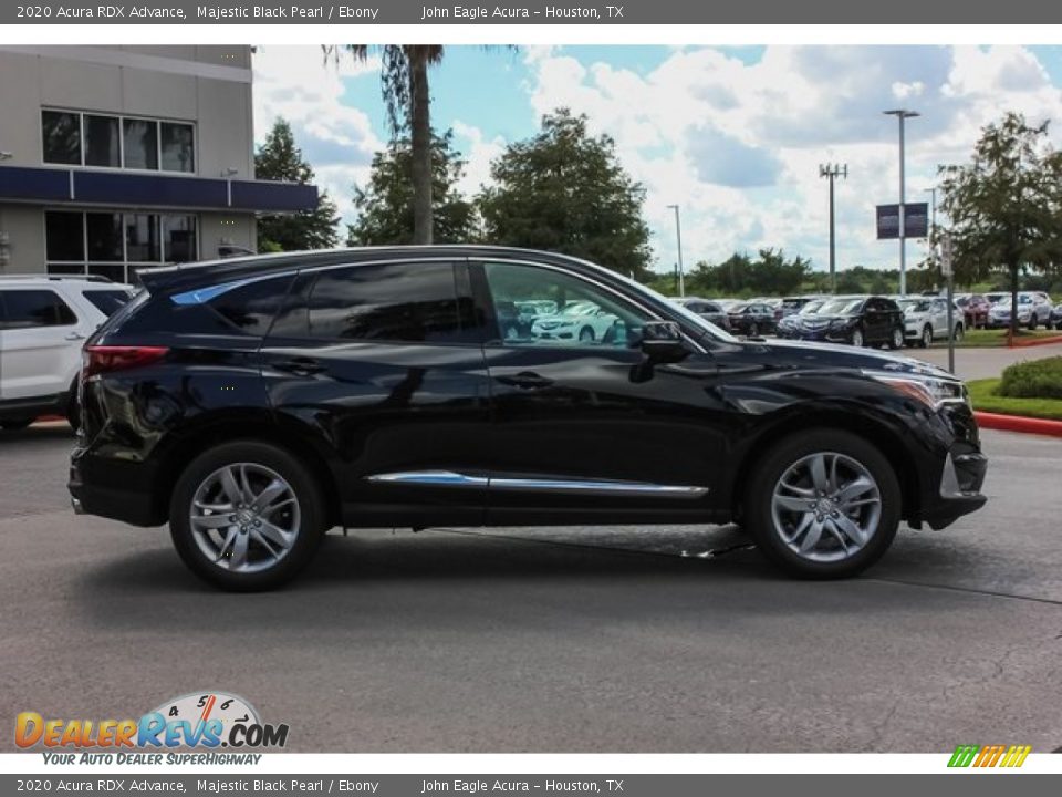 2020 Acura RDX Advance Majestic Black Pearl / Ebony Photo #8