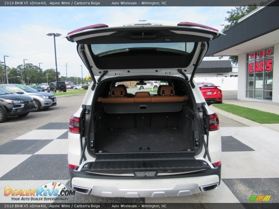 2019 BMW X5 xDrive40i Alpine White / Canberra Beige Photo #5