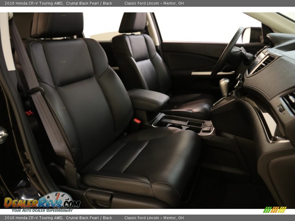 2016 Honda CR-V Touring AWD Crystal Black Pearl / Black Photo #20
