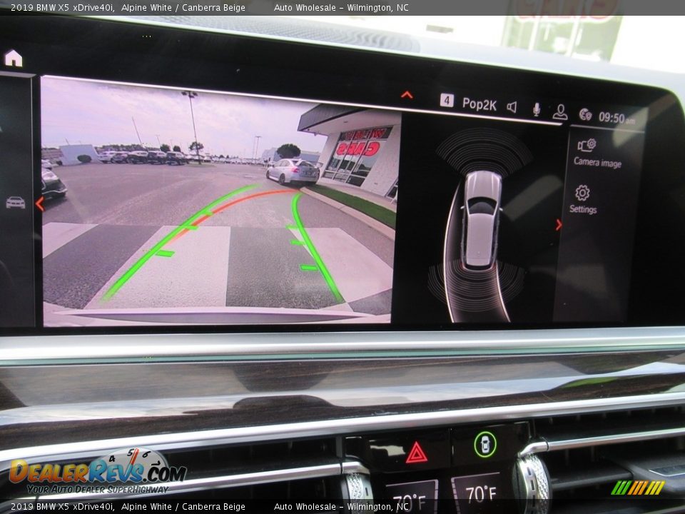 2019 BMW X5 xDrive40i Alpine White / Canberra Beige Photo #18