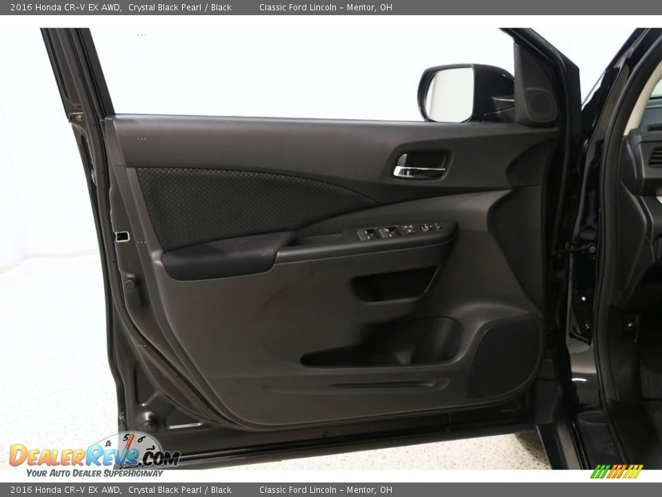 2016 Honda CR-V EX AWD Crystal Black Pearl / Black Photo #4