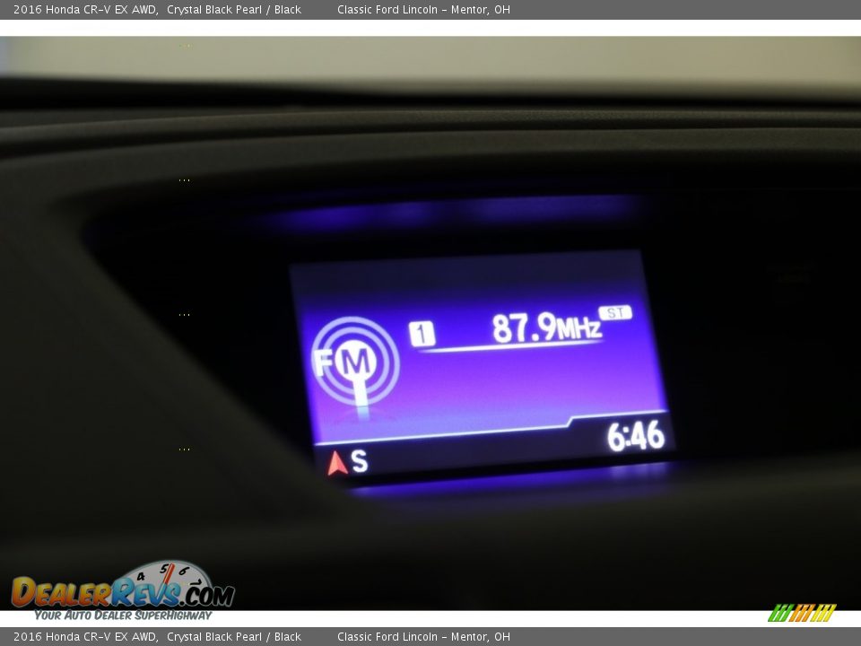 2016 Honda CR-V EX AWD Crystal Black Pearl / Black Photo #11
