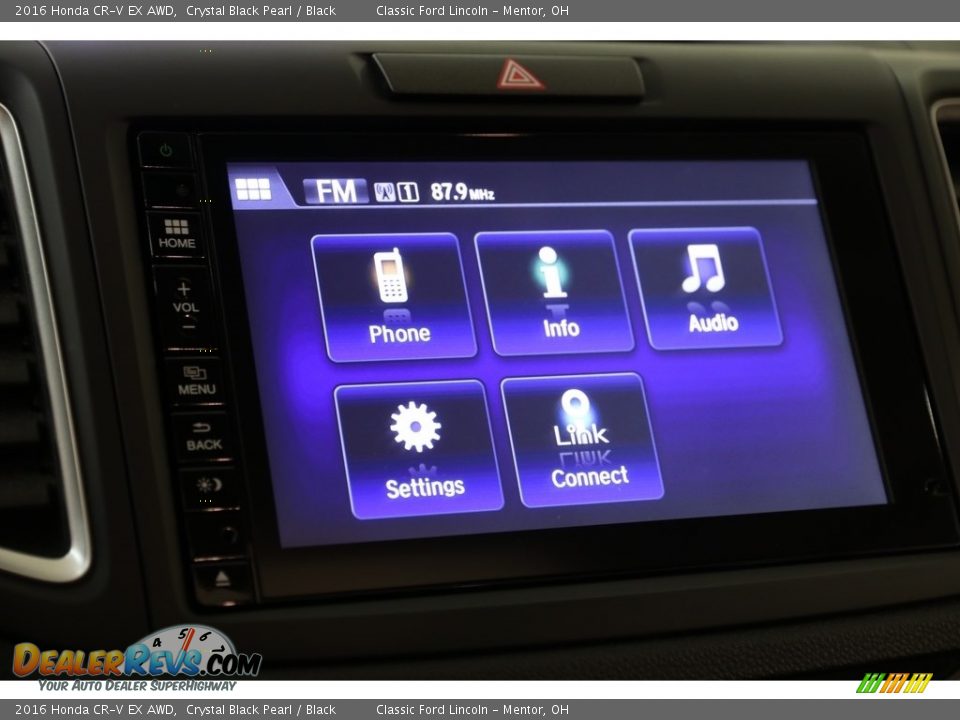 2016 Honda CR-V EX AWD Crystal Black Pearl / Black Photo #12