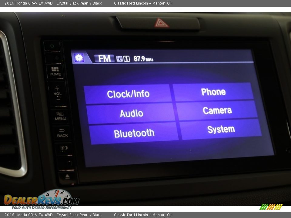 2016 Honda CR-V EX AWD Crystal Black Pearl / Black Photo #16
