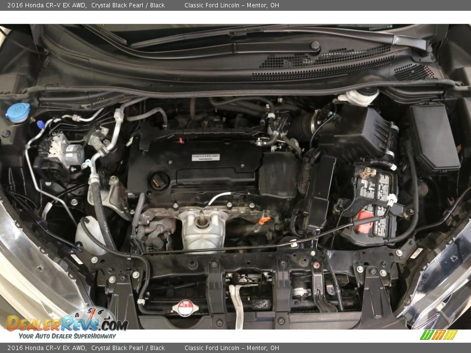 2016 Honda CR-V EX AWD Crystal Black Pearl / Black Photo #24