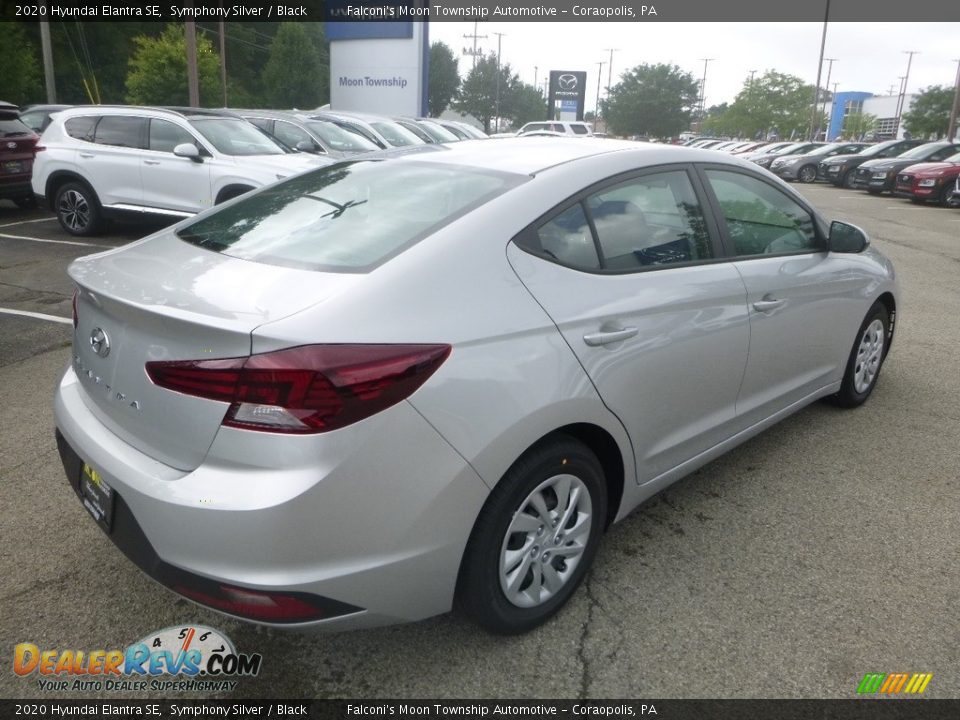 2020 Hyundai Elantra SE Symphony Silver / Black Photo #2