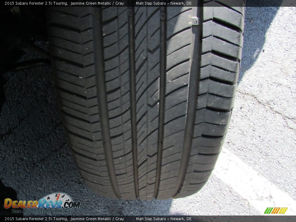 2015 Subaru Forester 2.5i Touring Jasmine Green Metallic / Gray Photo #23