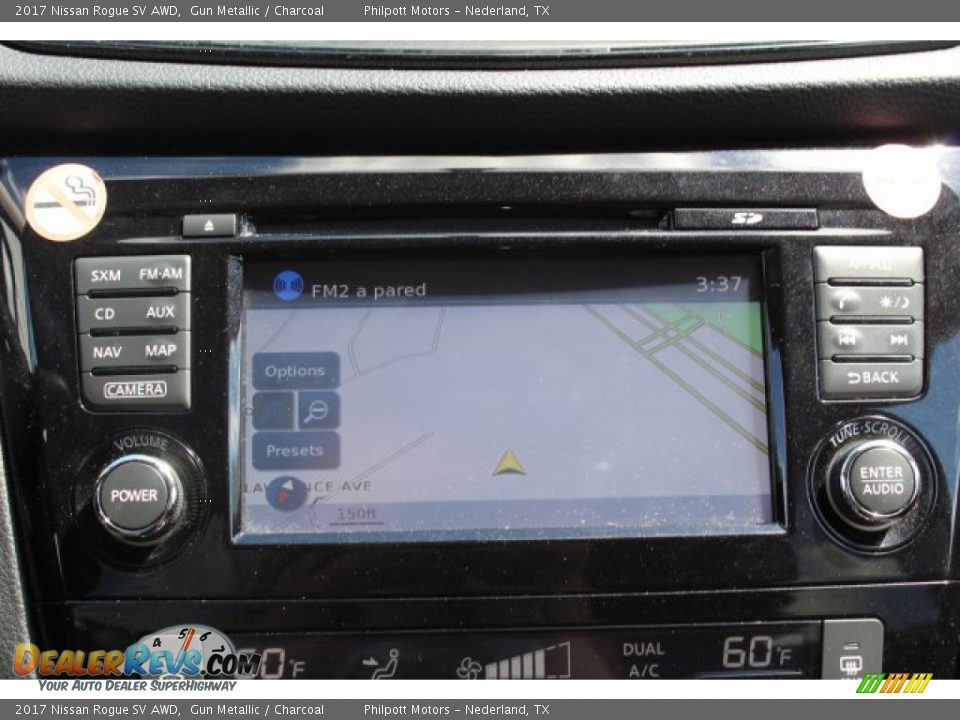 2017 Nissan Rogue SV AWD Gun Metallic / Charcoal Photo #16