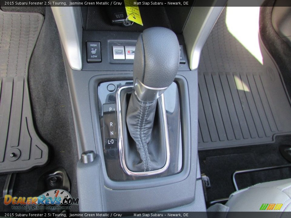 2015 Subaru Forester 2.5i Touring Jasmine Green Metallic / Gray Photo #26