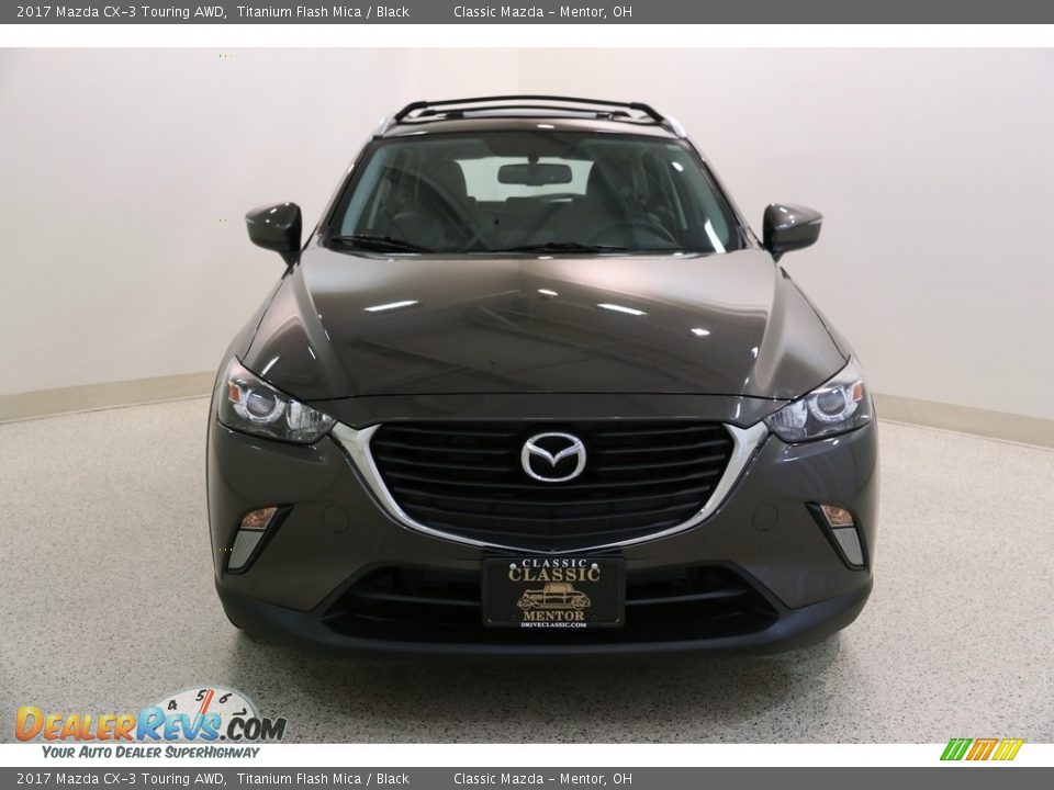 2017 Mazda CX-3 Touring AWD Titanium Flash Mica / Black Photo #2