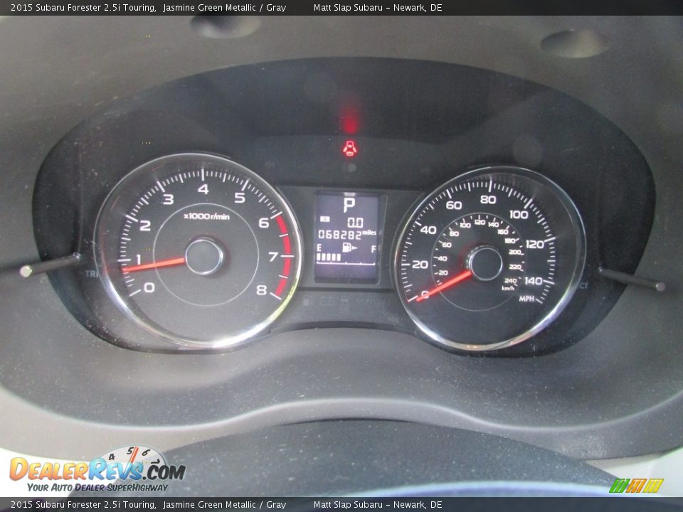 2015 Subaru Forester 2.5i Touring Jasmine Green Metallic / Gray Photo #27