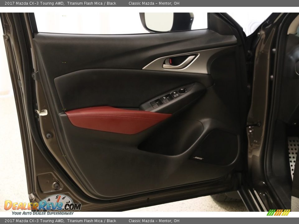 2017 Mazda CX-3 Touring AWD Titanium Flash Mica / Black Photo #4