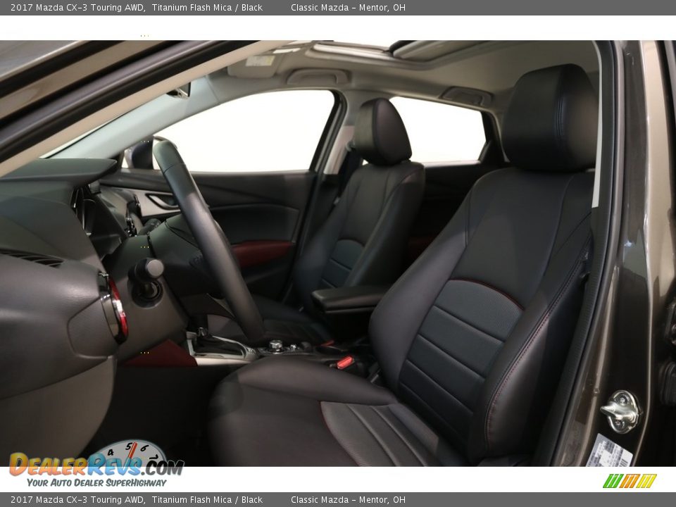 2017 Mazda CX-3 Touring AWD Titanium Flash Mica / Black Photo #5