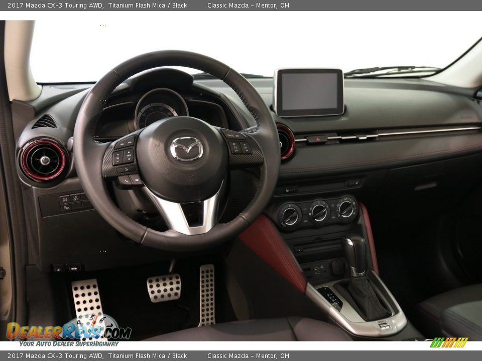 2017 Mazda CX-3 Touring AWD Titanium Flash Mica / Black Photo #6