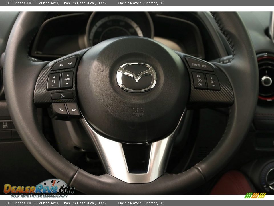 2017 Mazda CX-3 Touring AWD Titanium Flash Mica / Black Photo #7